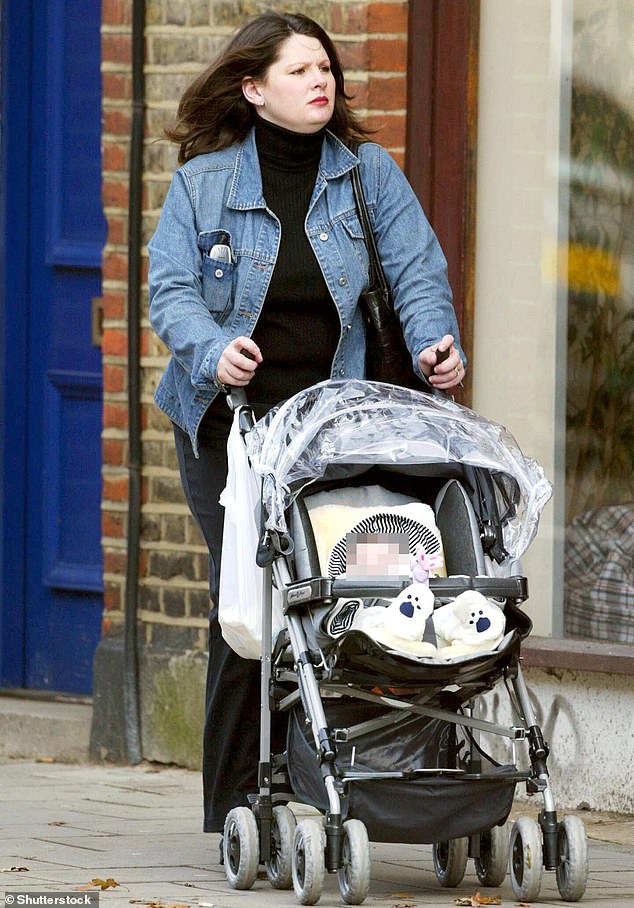 Osbourne's eldest daughter, Jessica, seen in London in 2002