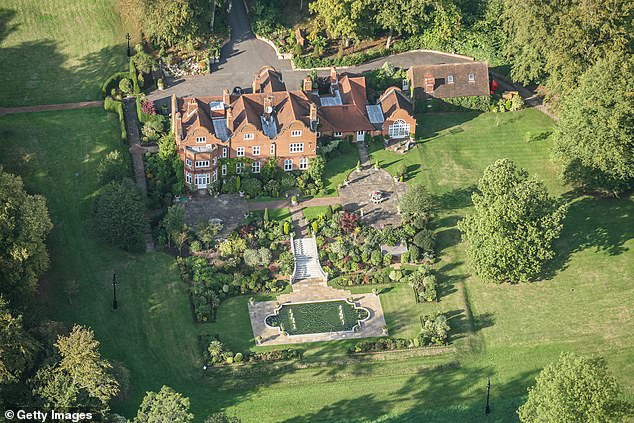Heavy metal hellraiser Ozzy passed away at the Buckinghamshire mansion, pictured, where his wife Sharon had spent at least two years preparing for his final moments