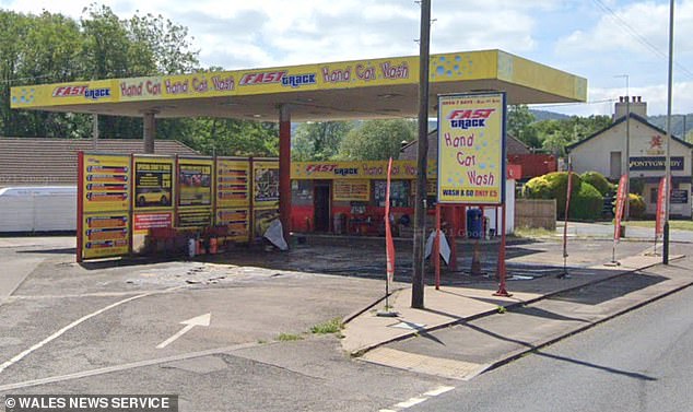 The pair used the Fast Track Hand Car Wash in Caerphilly as a front of their illegal activities