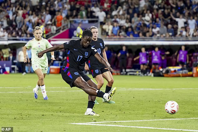 Agyemang, who must start on Sunday, also hit the bar for her side when the score was still 1-1