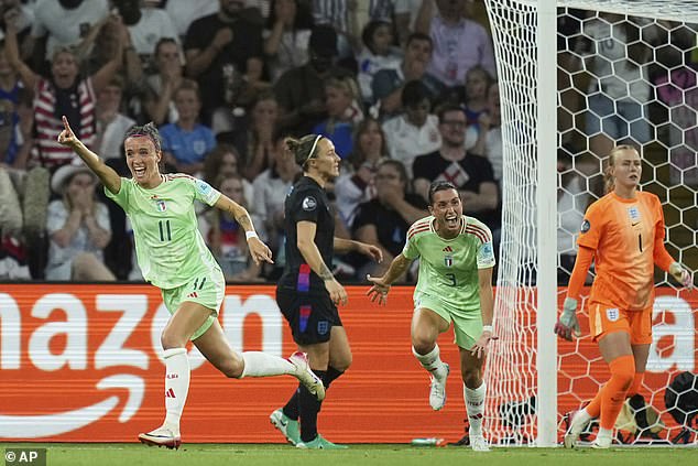 Barbara Bonansea thought for a long time that she had scored the winner in the first half