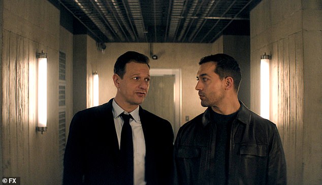 Josh Charles (left) and Dali Benssalah (right) feature in this clever and compelling spy drama