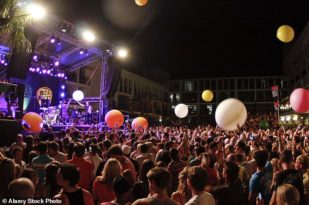 FILE PHOTO: The Ting Tings perform on the opening night of Ibiza Rocks in June 2009