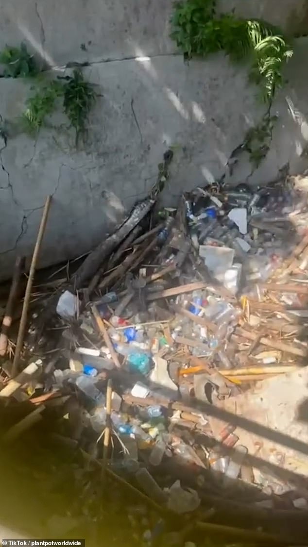 Traveller and content creator Joshwa praised the 'fabulous culture' and 'great hospitality' but noted there were other aspects not often shown and posted footage that featured piles of litter