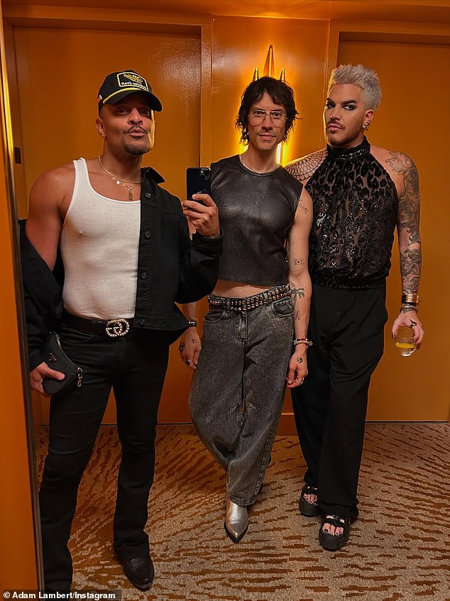 Earlier this month, Adam celebrated LGBTQIA+ Pride month in New York City with his 'ride or dies' - a term of endearment he used to reserve for Oliver (pictured July 2)