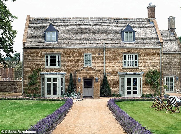 Soho Farmhouse meanwhile has been described as a Butlins for toffs and attracts some of the most famous faces in Britain (file image)