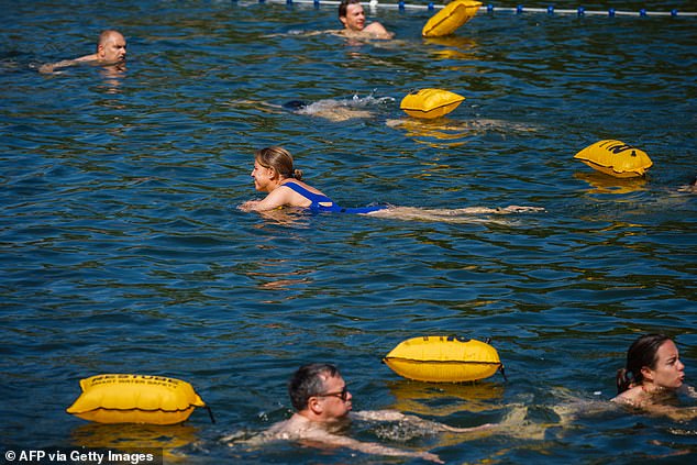 The swimming areas will be open until 31 August, and access is free during scheduled hours