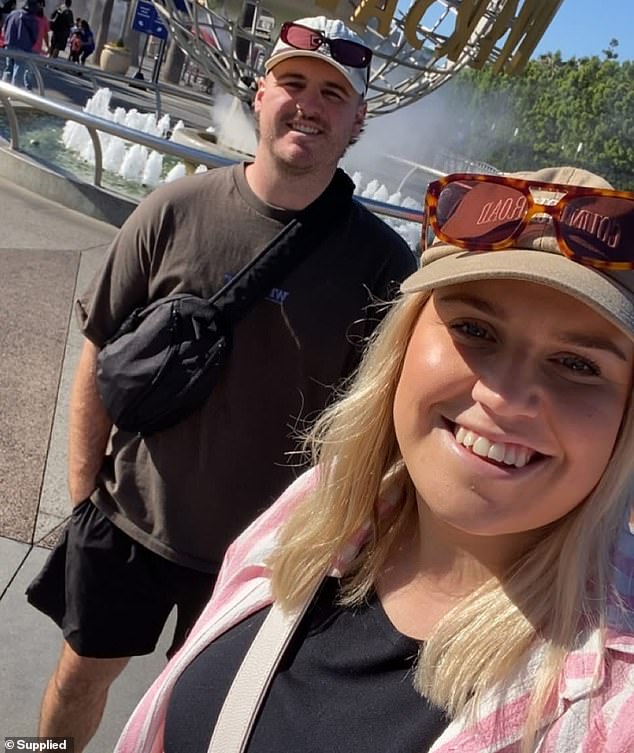 Both sides of the couple's family were shocked by how quickly Mr McCann deteriorated (pictured, the couple on their honeymoon in the US before they flew to Mexico)