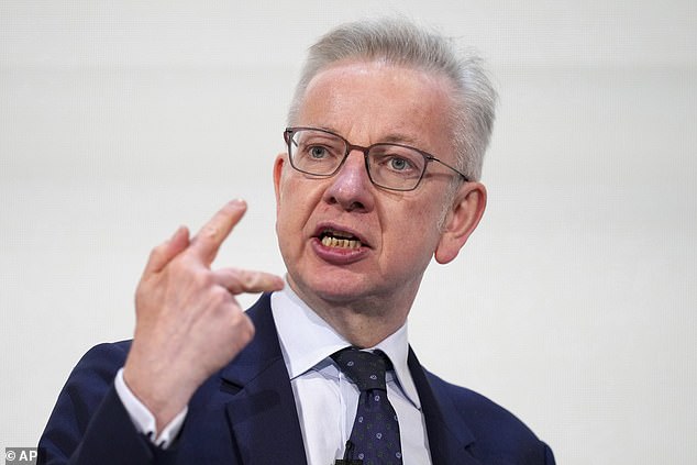 There are whispers that Sir Mel Stride only kept his job because of his close friendship with Michael Gove, pictured in February