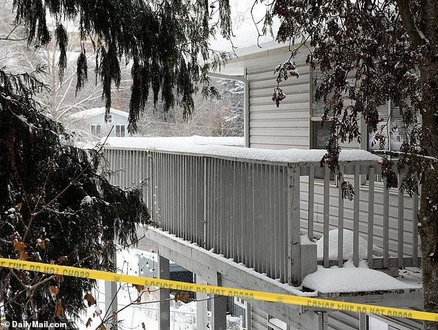 The home at 1122 King Road in Moscow, Idaho, where Bryan Kohberger carried out his attack