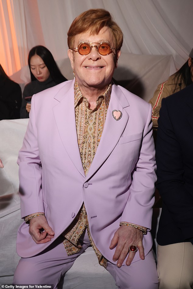 It is claimed Laurence has paid the huge sum to secure the services of music legend Elton, 78, to play an hour-long set, which will feature some of Eve and Harry's favourite songs