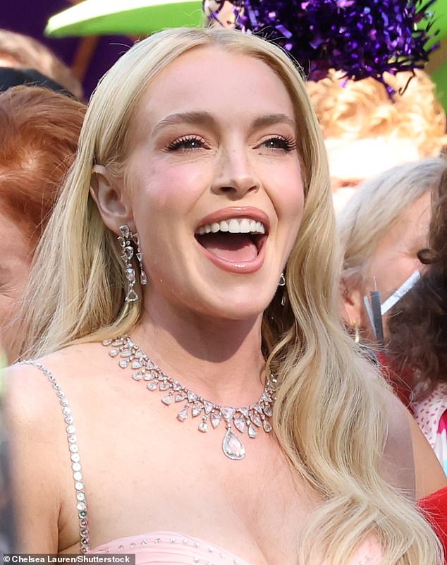 Lohan explained: 'My skin changed after having my son [Luai]. It got really sensitive. That's what really made me change my whole routine and diet and everything. I did blood tests, and I was like, "I want to know everything I'm allergic to." So I cut everything out. That's kind of when everything started to change for me'