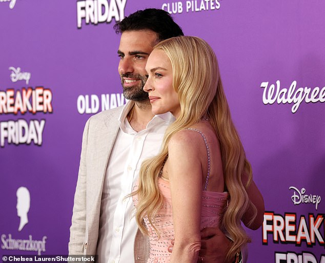 Lindsay told ELLE that her son Luai 'needs a kid to play with' as she teased having more children: 'I don't know if it's selfish — but I'm like, "I need more than one kid to take care of me when I'm older"'