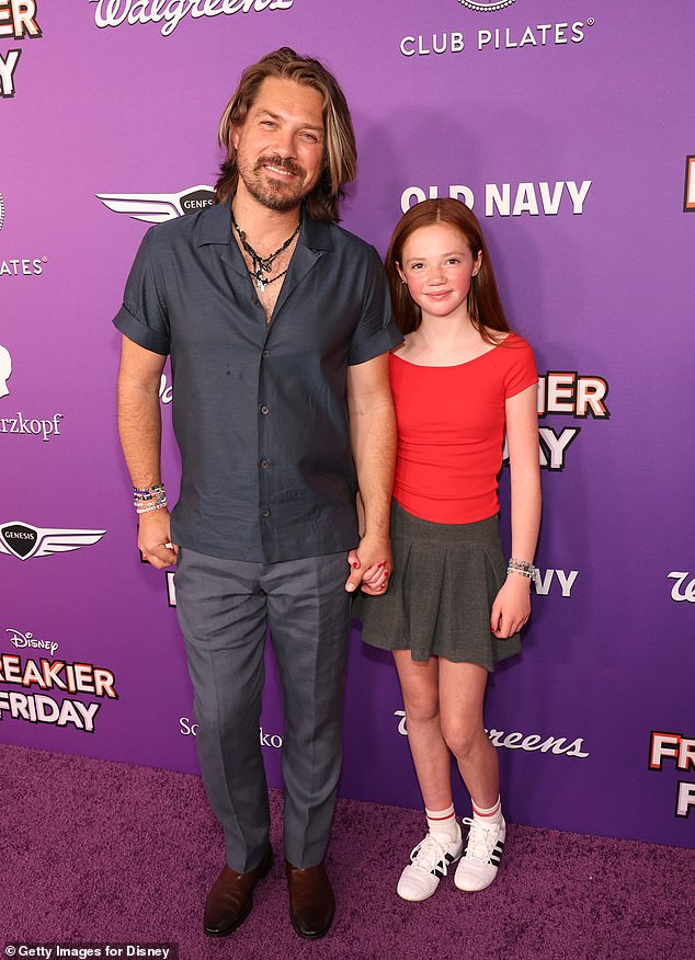 Hanson boybander Taylor Hanson made the industry event a daddy-daughter night by bringing one of his seven children, 12-year-old daughter Wilhelmina Hanson