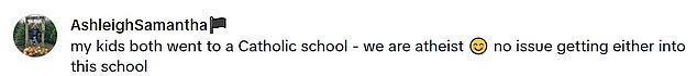 TikTokers largely disagreed with Molly's characterisation of faith schools in the UK