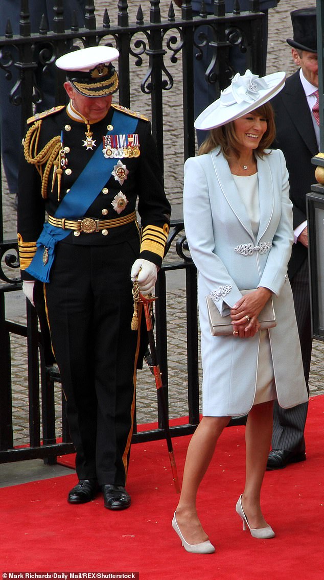Carole Middleton ended up wearing Princess Diana's favourite designer, Catherine Walker to her daughter's wedding in April 2011