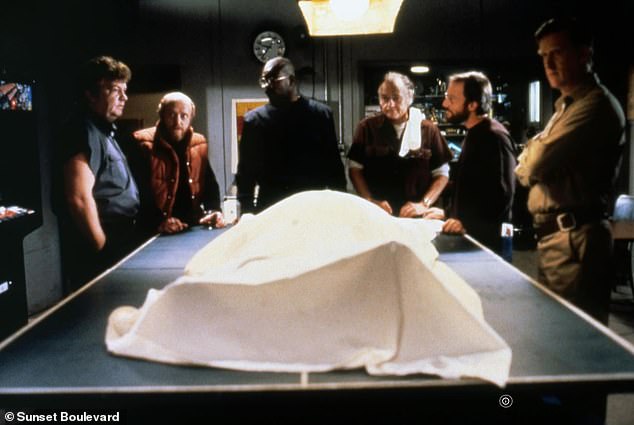It stars Kurt Rusell, A. Wilfred Brimley and Keith David as a group of American explorers in Antarctica discovered extraterrestrial life