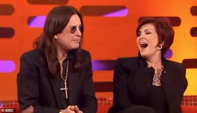 Appearing on Norton's famous red sofa alongside wife Sharon, the rocker was in the studio to promote his new, ghost-written autobiography, I Am Ozzy