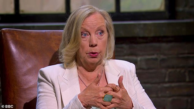 He received a £75,000 investment from TV Dragons Tej Lalvani and Deborah Meaden (pictured) for his shaker bottle manufacture firm ShakeSphere in return for 30 per cent equity