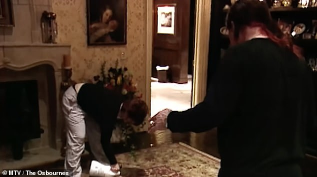 A dog therapist in one episode was brought in to try and help the Osbournes deal with their pets' incessant poo problem