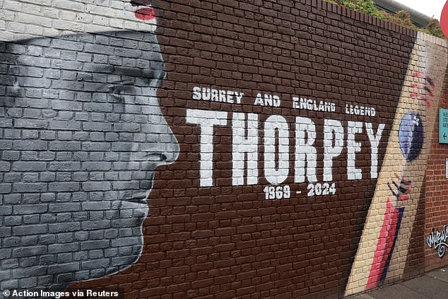 Thorpe retired in 2005, having played in 100 Tests for England