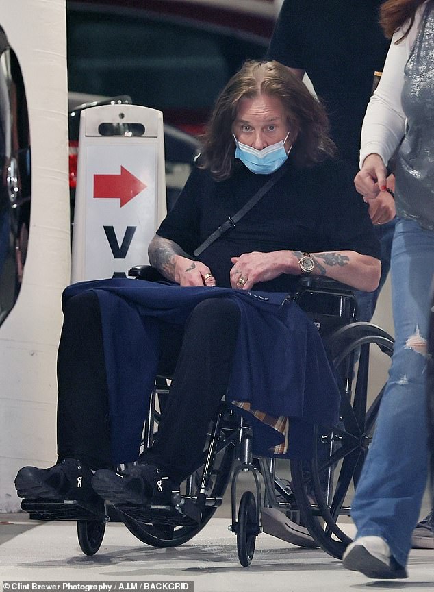 Sixteen years later in 2019 he suffered a nasty fall at home, which dislodged the metal rods and began the health nightmare that would plague him until his death