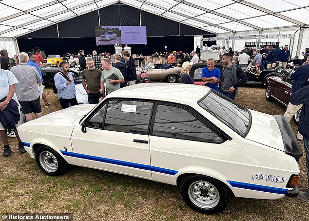 When the hammer dropped at an auction in Windsor at the weekend, registration ONO 804P sold for almost 100 times its original price to become the most expensive MkII Escort in history