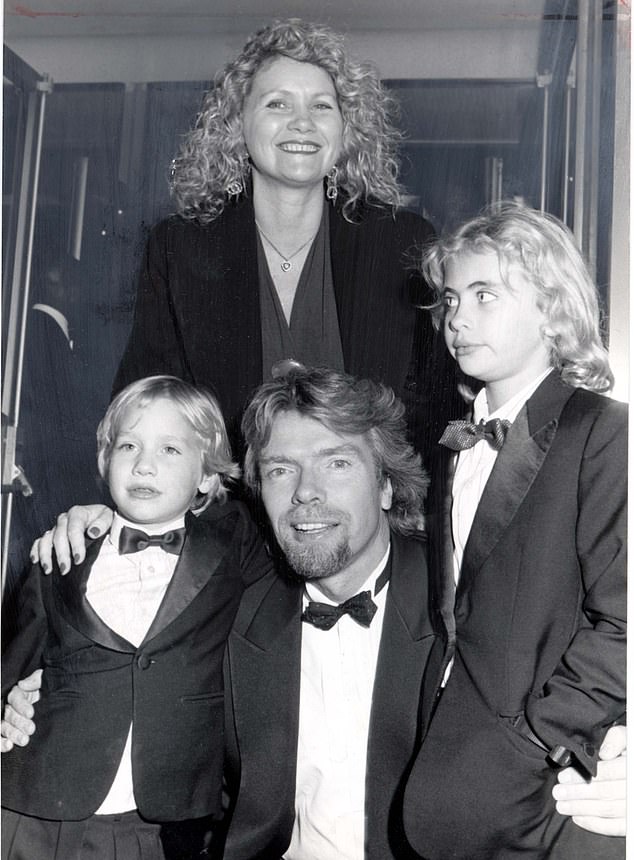 Holly recalled how she lived as a boy from the age of four until nearly eleven - and how her parents never once made her feel 'strange' (Holly, right, with her parents and brother Sam)