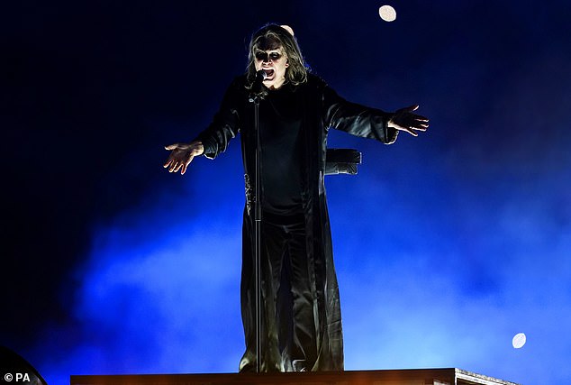 The legendary Prince of Darkness had last performed live in a surprise appearance at the closing ceremony of the 2022 Commonwealth Games - with a bracket for support