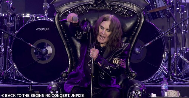 The show was livestreamed across the world and raised £140million for charity, according to organisers