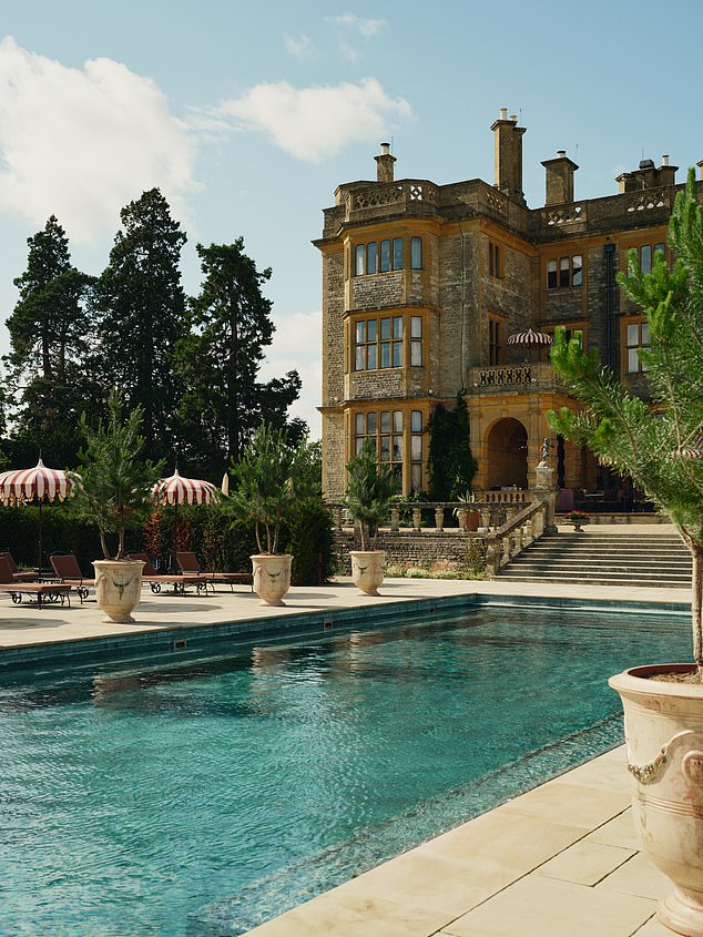 MailOnline can reveal that the pair will marry at celeb hangout Estelle Manor (pictured) where rooms start at £795-a-night