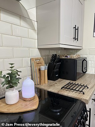 The result was a slick and modern look to the kitchen which had felt dark and gloomy before