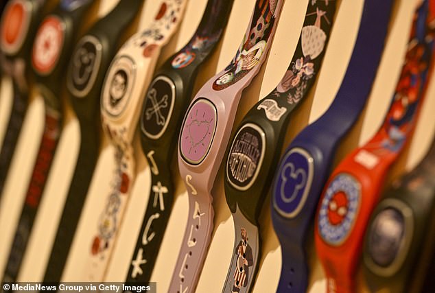 MagicBands are wearable, interactive accessories that enhance the Disney experience at Walt Disney World and Disneyland