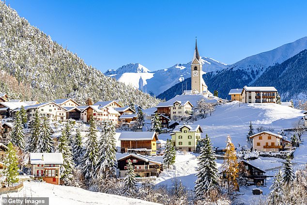 Davos, Switzerland, is pictured. WEF holds an annual summit in the Swiss Alpine region