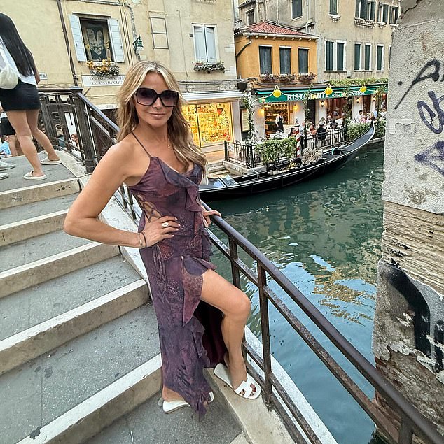 TV personality Lizzie Cundy faithfully documents every aspect of her life with a stream of airbrushed Instagram photos for her dozens of fans