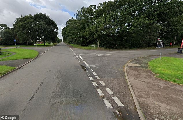 The collision took place on July 17 on a junction between Shilton Lane and Lentons Lane in Coventry (pictured)