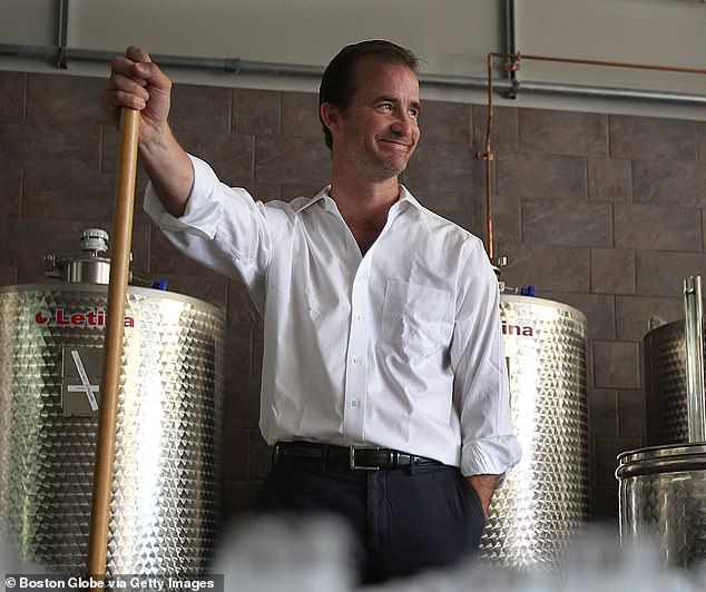 Andrew Cabot, (pictured) is listed on Privateer Rum's website lists as its CEO and COO of the company