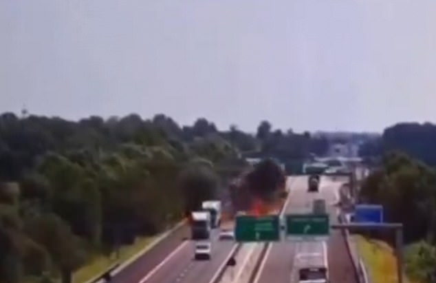 The aircraft was completely destroyed, with no one on board surviving the accident