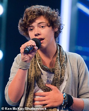 Several Styles impersonators turned up to Soho Square for the playful contest which was judged by a mix of notable names and featured neat cash prizes (Harry pictured 2010)