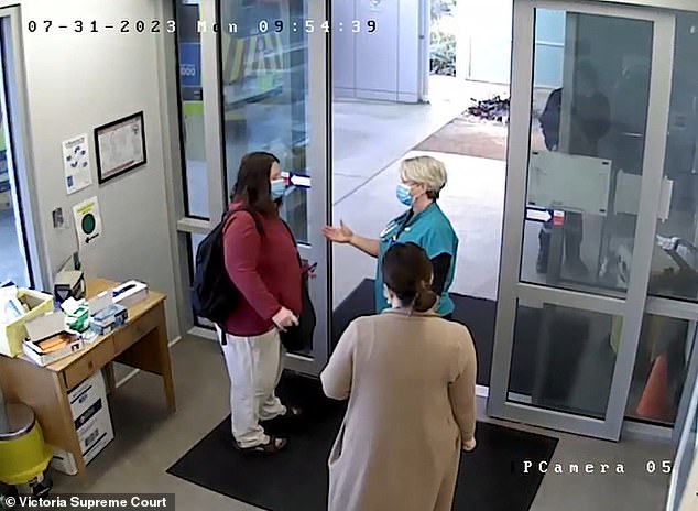 Erin Patterson discharges herself from hospital just minutes after arriving