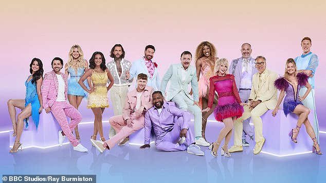The BBC show is set to return to screens in September, with a plethora of celebrities tipped to take part [pictured: The 2024 cast]