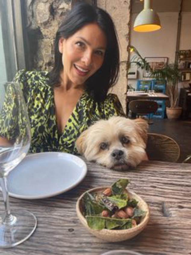 Lucrezia with Milo