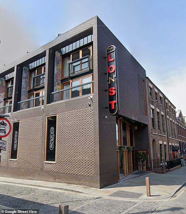 A post mortem concluded her cause of death a result of an extensive brain injury caused by a fall (Pictured: Lost Bar on Seel Street)