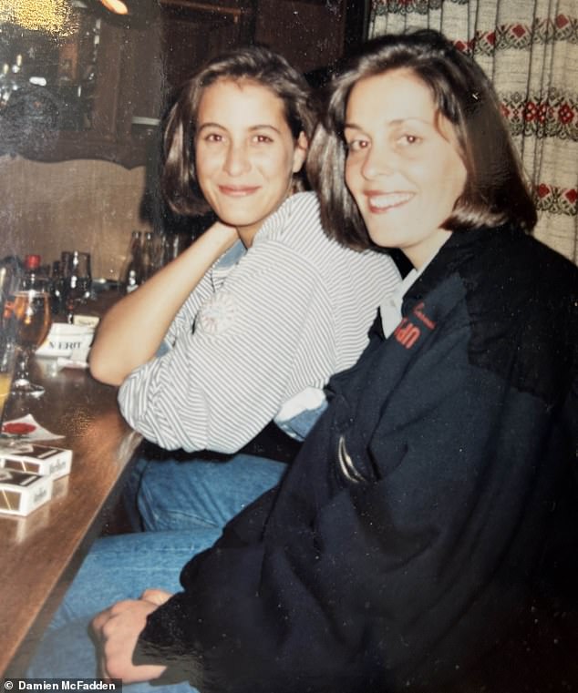 Bridget, left, with her sister Alice. The siblings had a strong bond in childhood and remained close until Alice's death in 2021