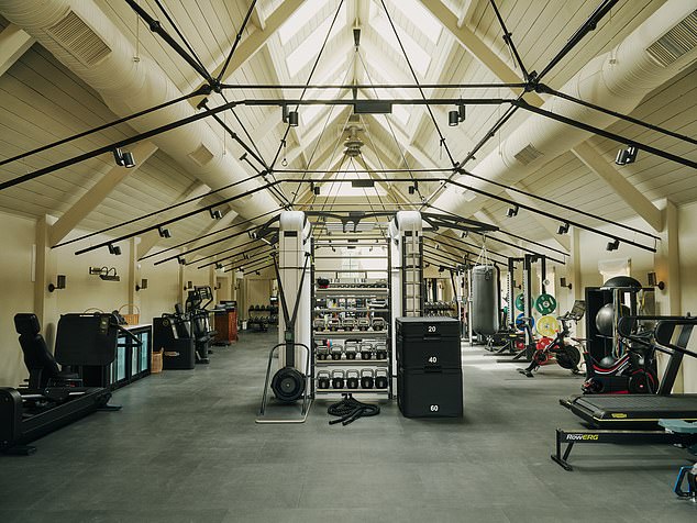 On site there are two padel courts, a large state of the art gym and also 60-acres to explore are all part of a stay at the 1901 house