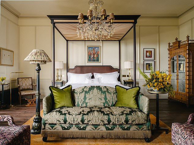 On site, whole houses are able to be rented out for up to six guests, which start at £14,000 night, with a butler who can be summoned via WhatsApp included. In the Blubell House, there¿s a boot room, a kitchen and dining room, a library, ensuites and a playroom for children