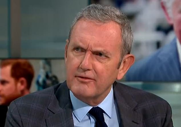 Royal author Valentine Low (pictured). Sir David came to a rather unorthodox agreement with the Queen according to Low. 'Manning agreed to take on the job of adviser on two conditions: that he could do it part-time and that it was unpaid,' he wrote