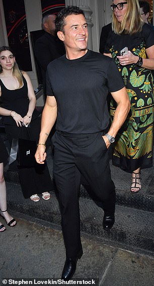 Bloom held a big grin on his face as he greeted fans that were awaiting outside the venue before heading to his next destination