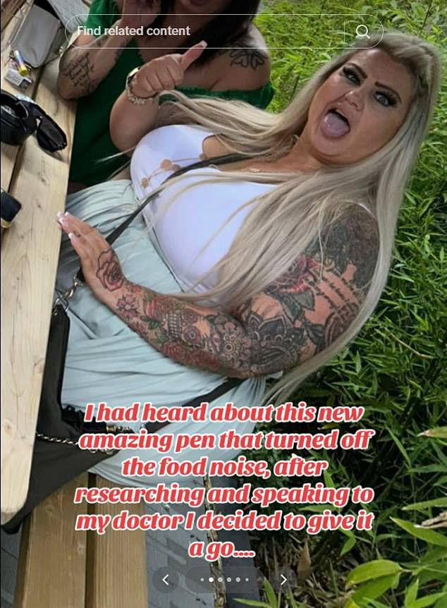 Ms Coomber was initially reluctant to take the medication