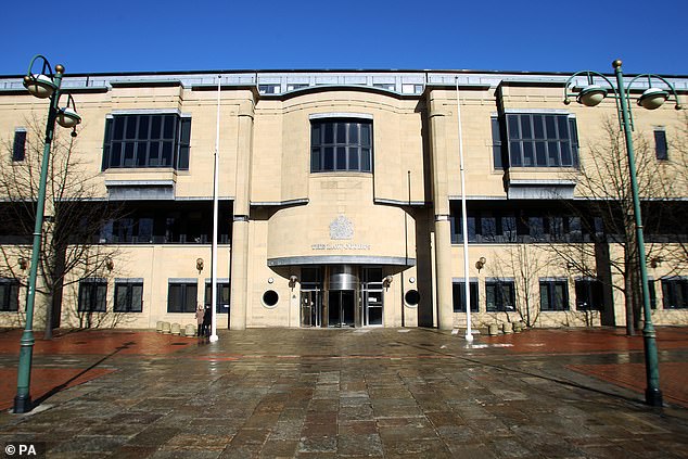 Bradford Crown Court (pictured) heard some victims had been reimbursed by Lloyds Bank, but there was still an unaccounted sum of £167,796.40